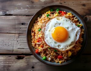 Stegte ris (khao phat)