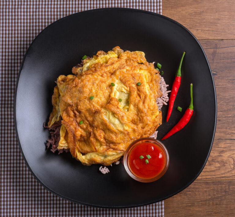 Thai omelet (Khai Jiao)